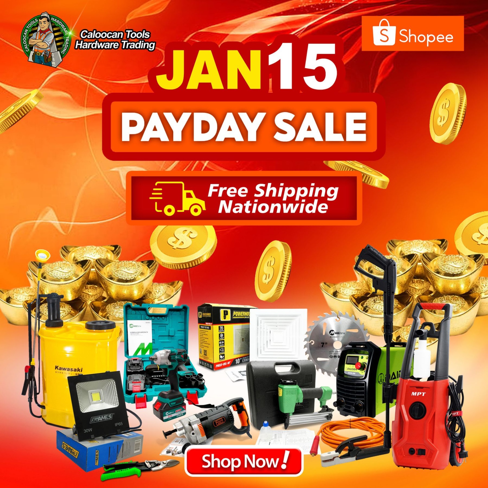 CALOOCAN TOOLS HARDWARE, Online Shop Shopee Philippines