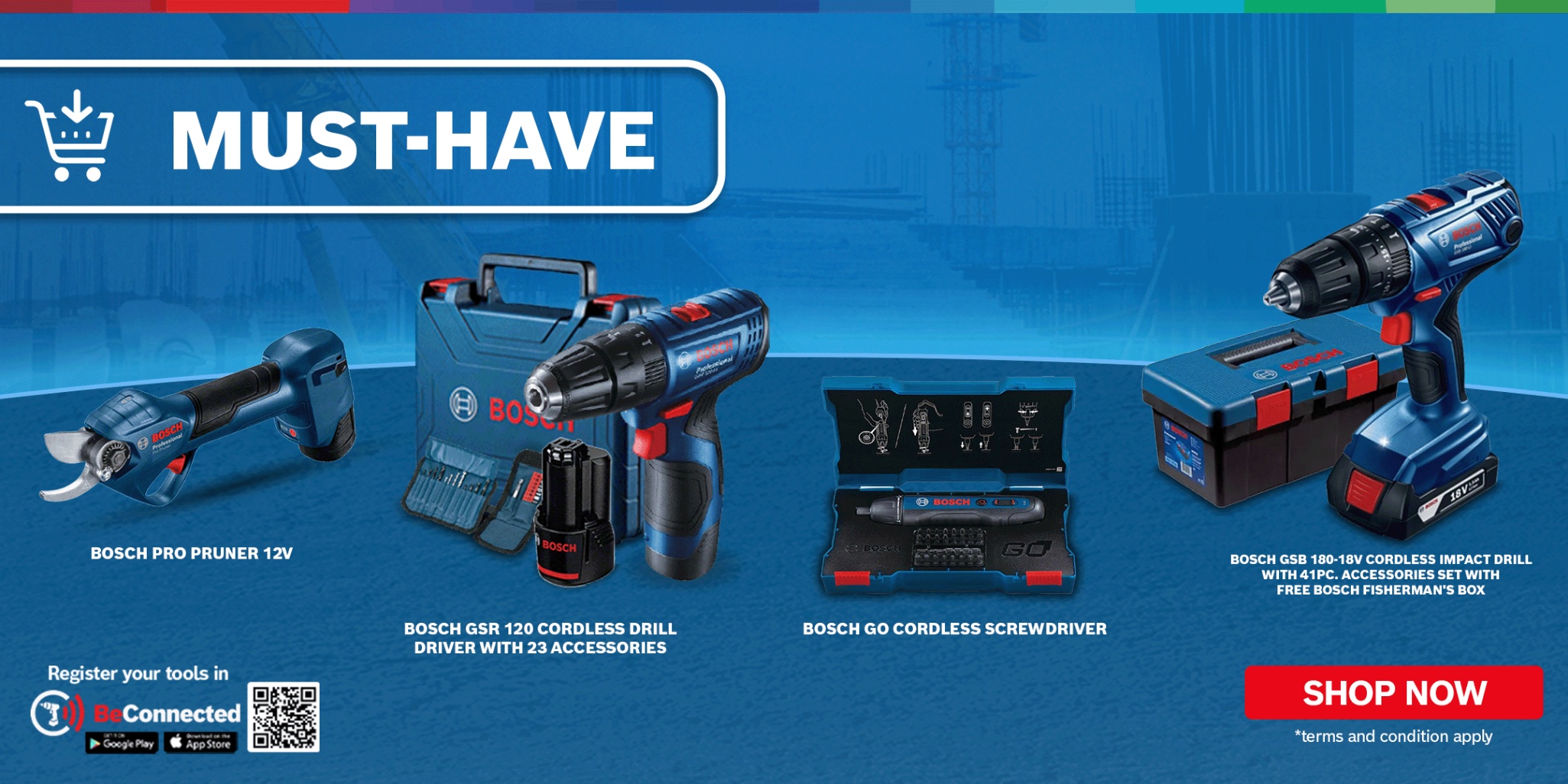 Bosch Power Tools by BGE, Online Shop Shopee Philippines