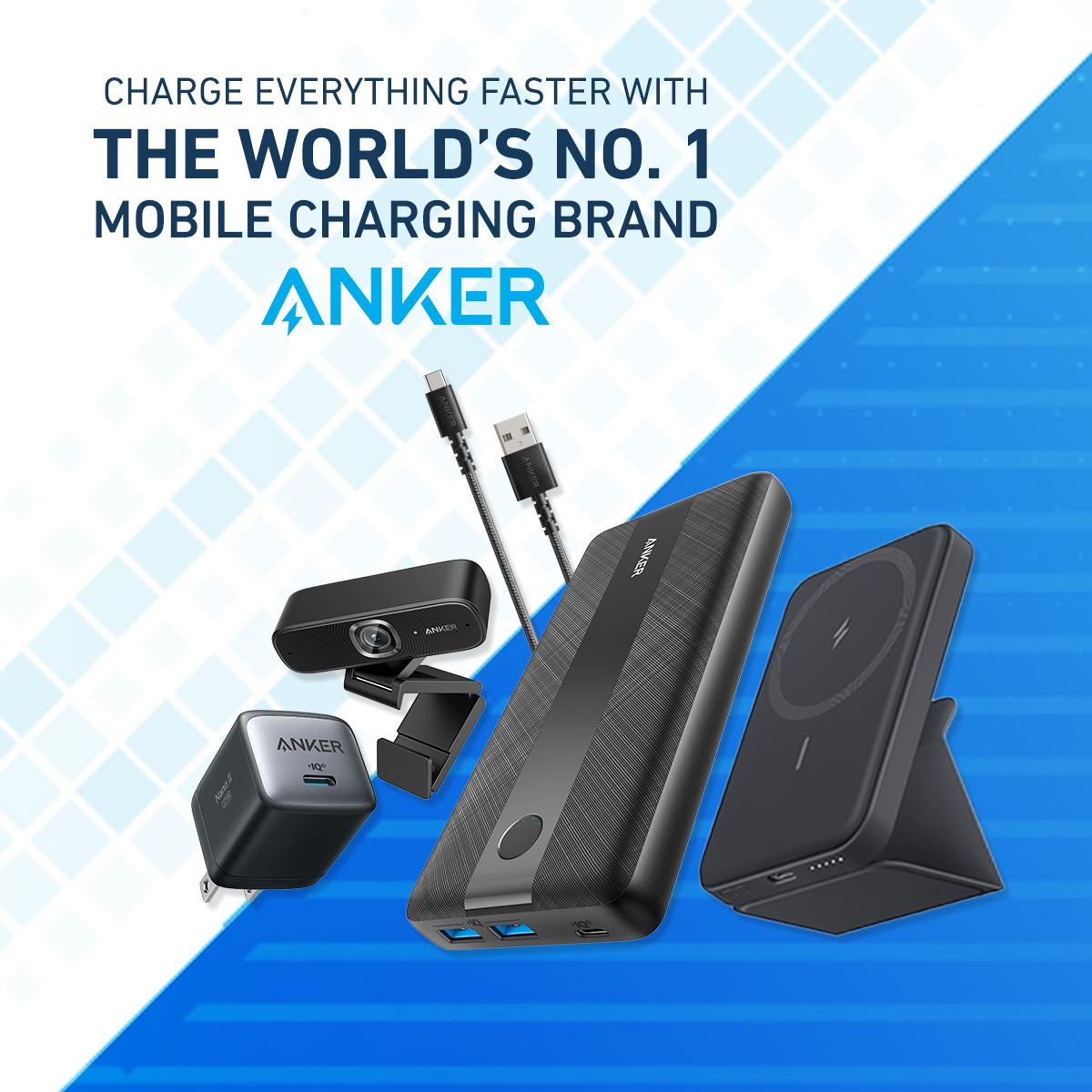 Anker 45W Wall Charger with 5,000mAh 20W Portable Charger, 521 Power Bank  (PowerCore Fusion), Dual-Port USB-C for iPhone 15/14/13 Series, iPad Pro,  AirPods, Apple Watch 