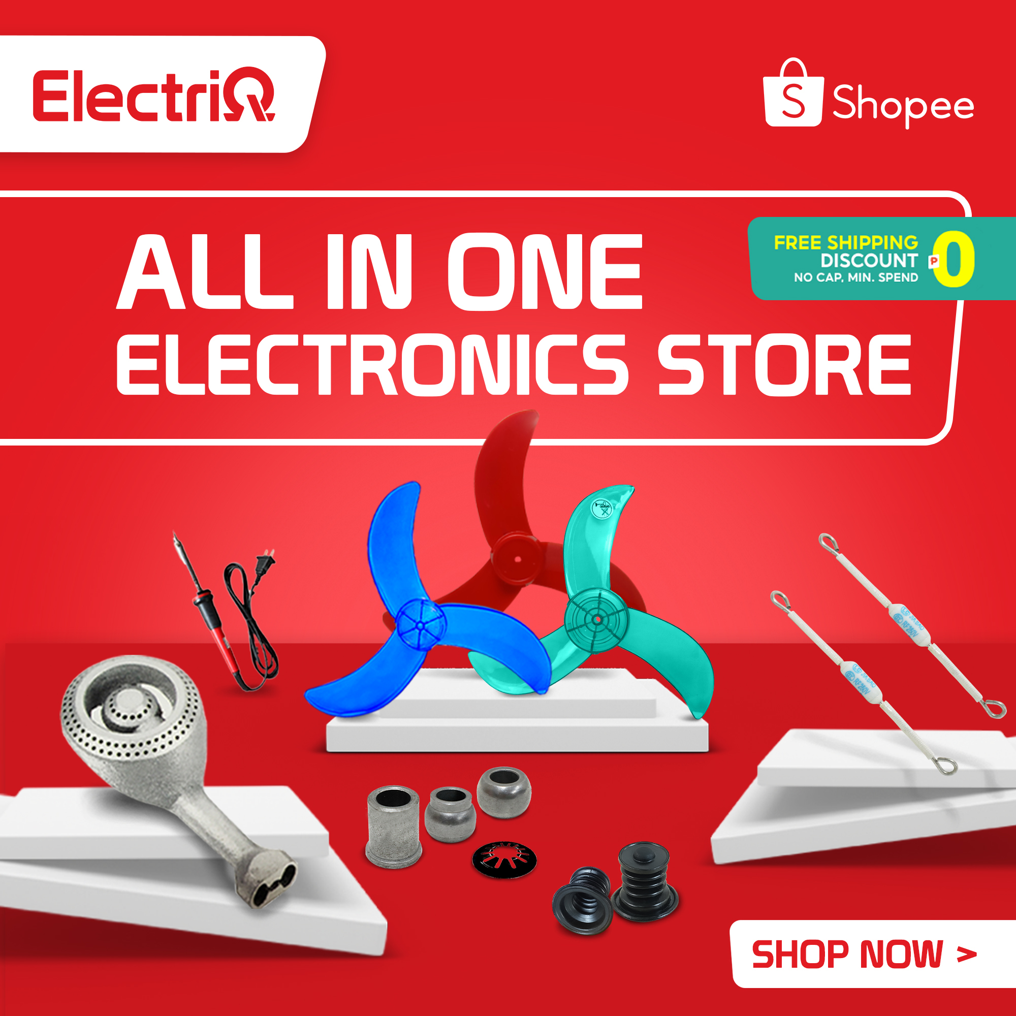 Electriq, Online Shop Shopee Philippines