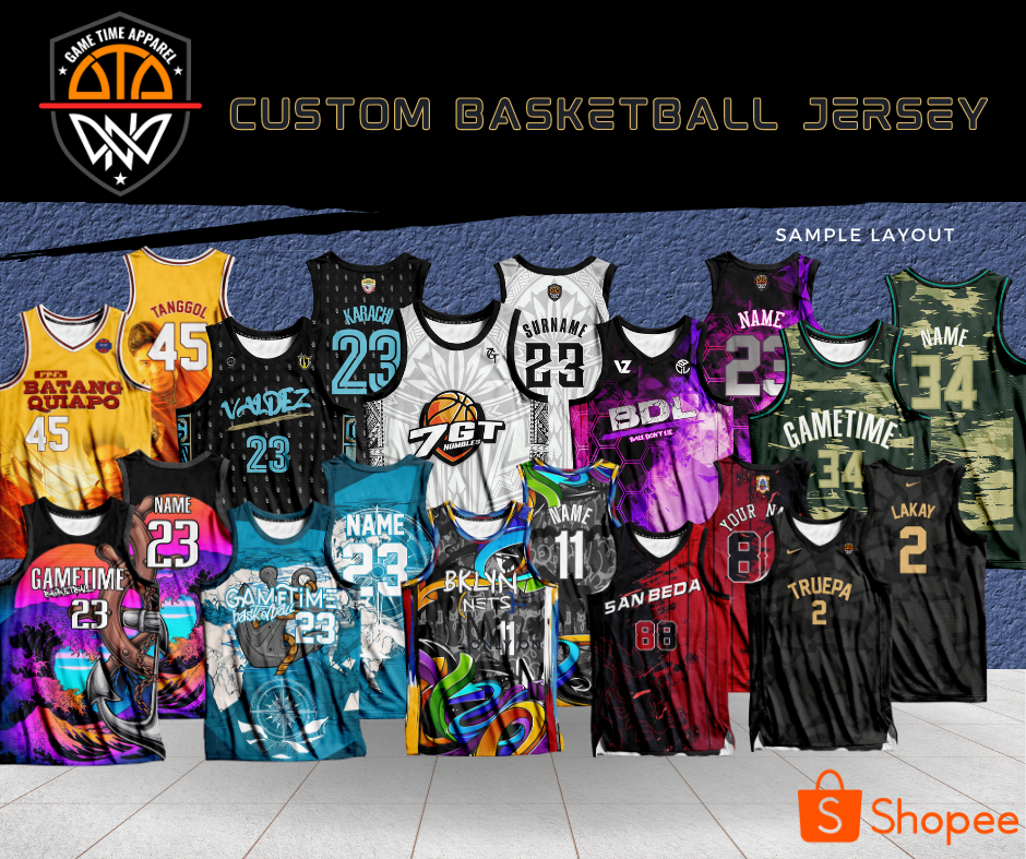 Game Time Apparel, Online Shop Shopee Philippines