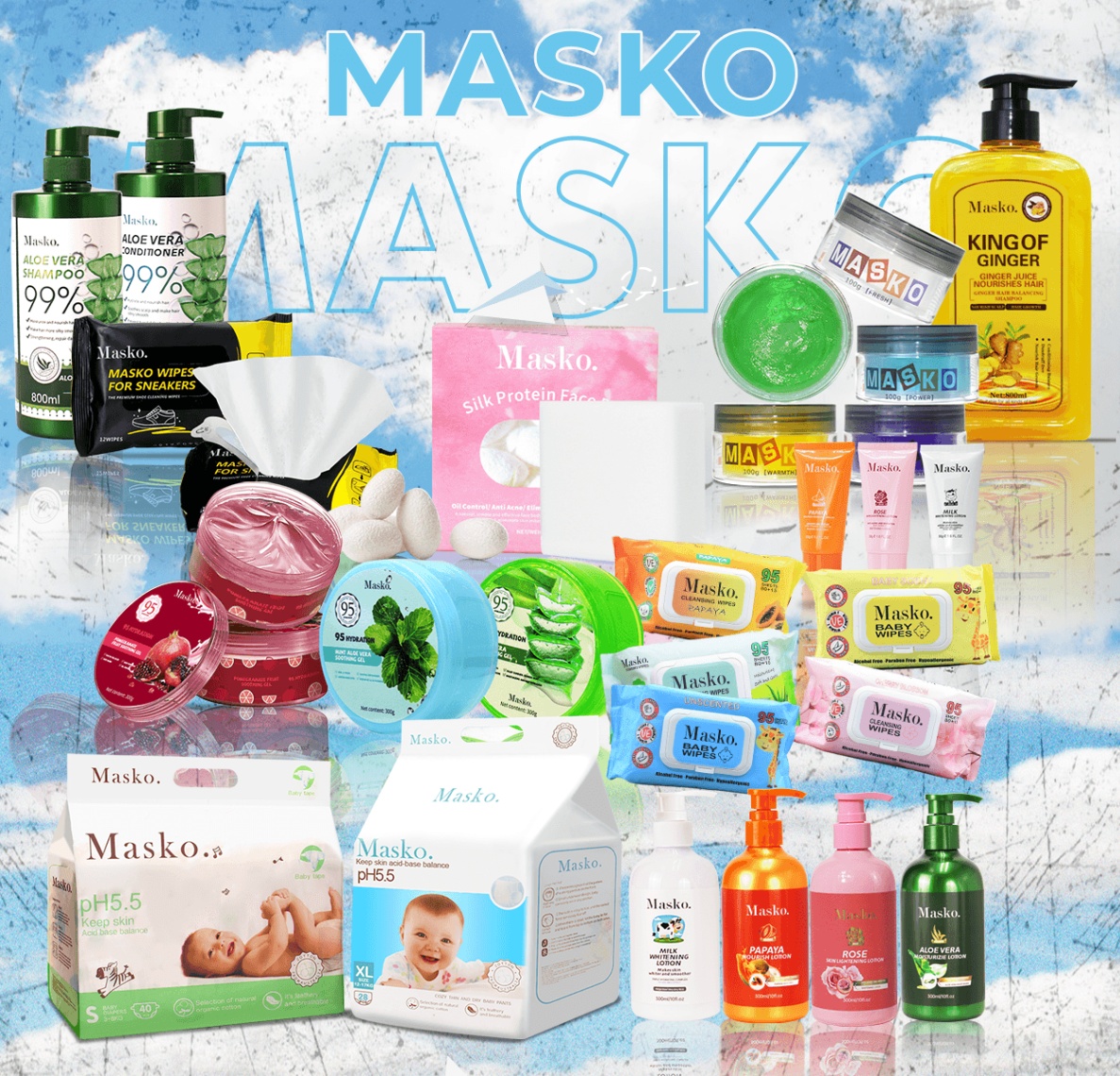 Masko Essential Natural Hand Cream for Women Perfect with Travel