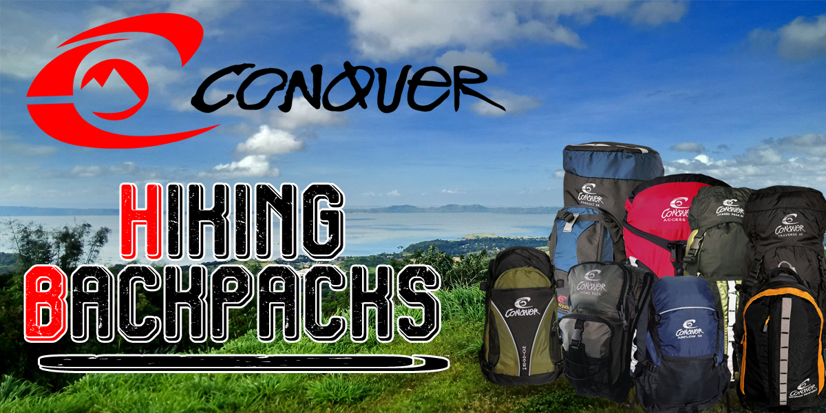 Conquer hiking outlet bags