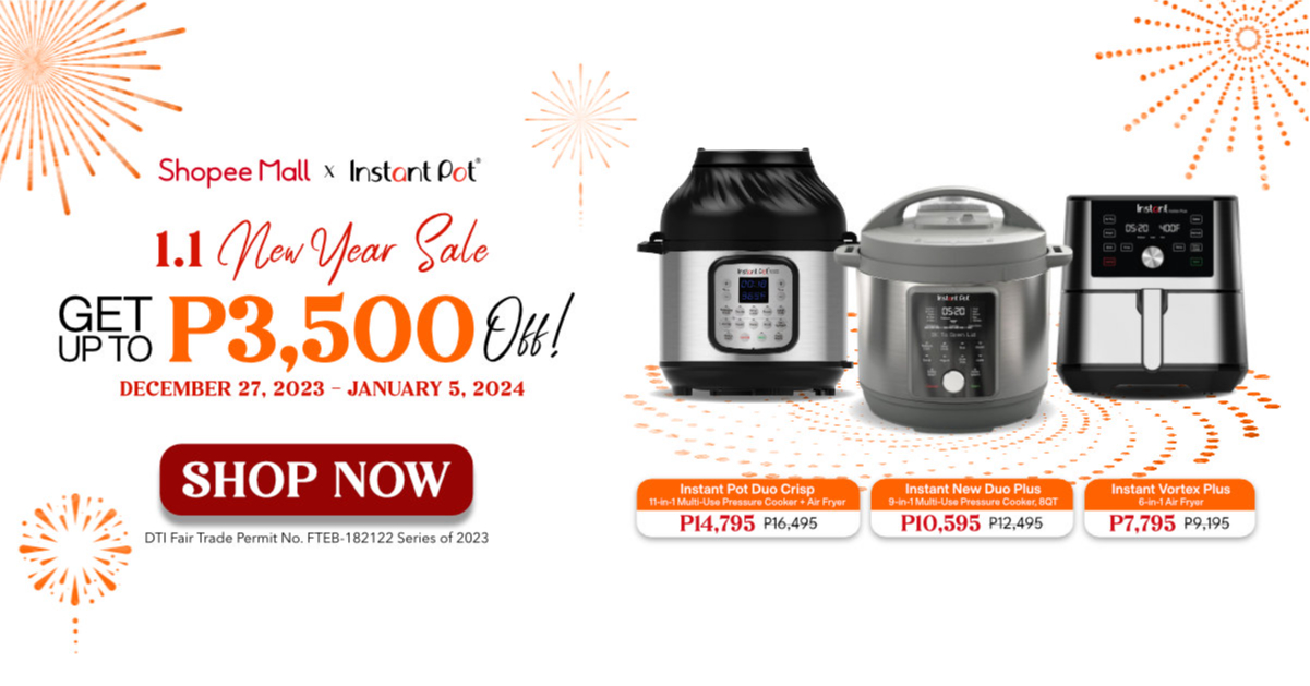 Instant Pot Duo Crisp Is Now Available In The Philippines