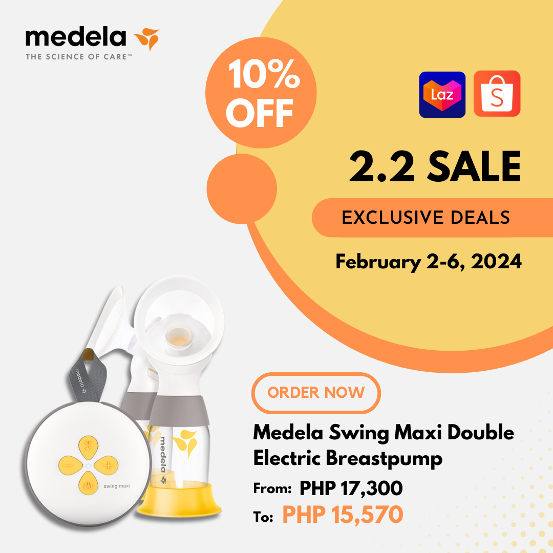 Medela Swing Maxi Double Electric Breast Pump - White for sale online
