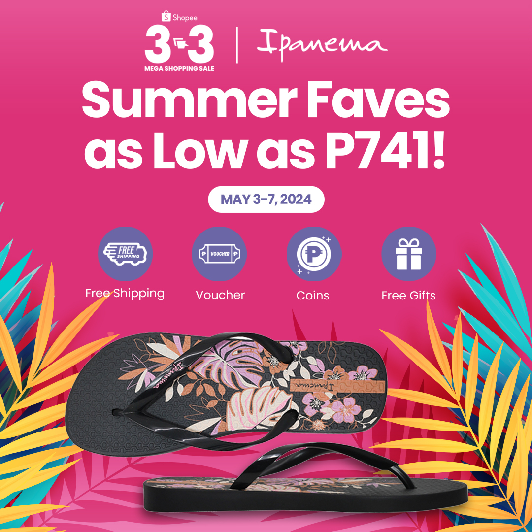 Ipanema sale deals philippines 2017