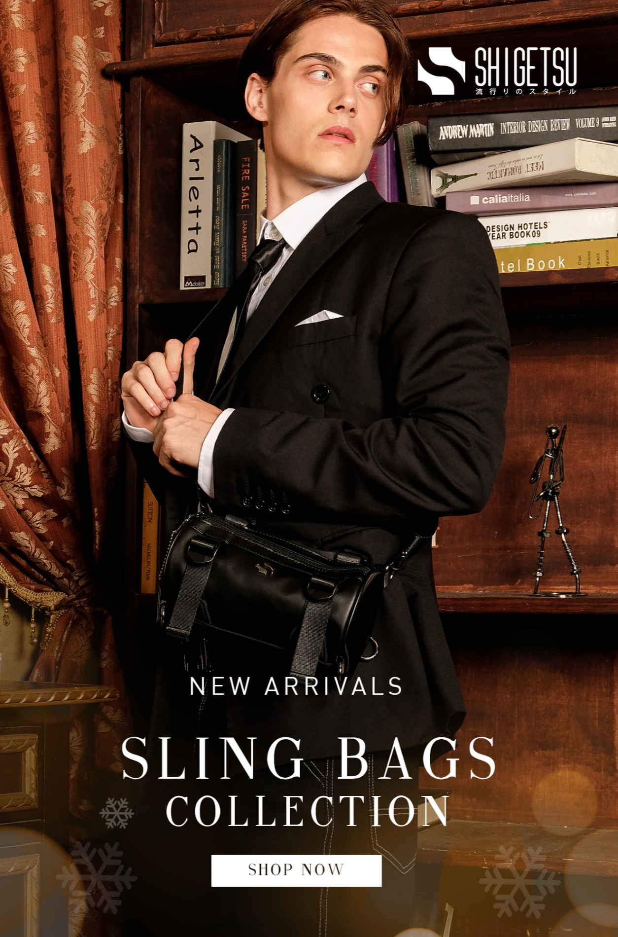 Shigetsu Signature YAO Monogram Duffle Bag for men