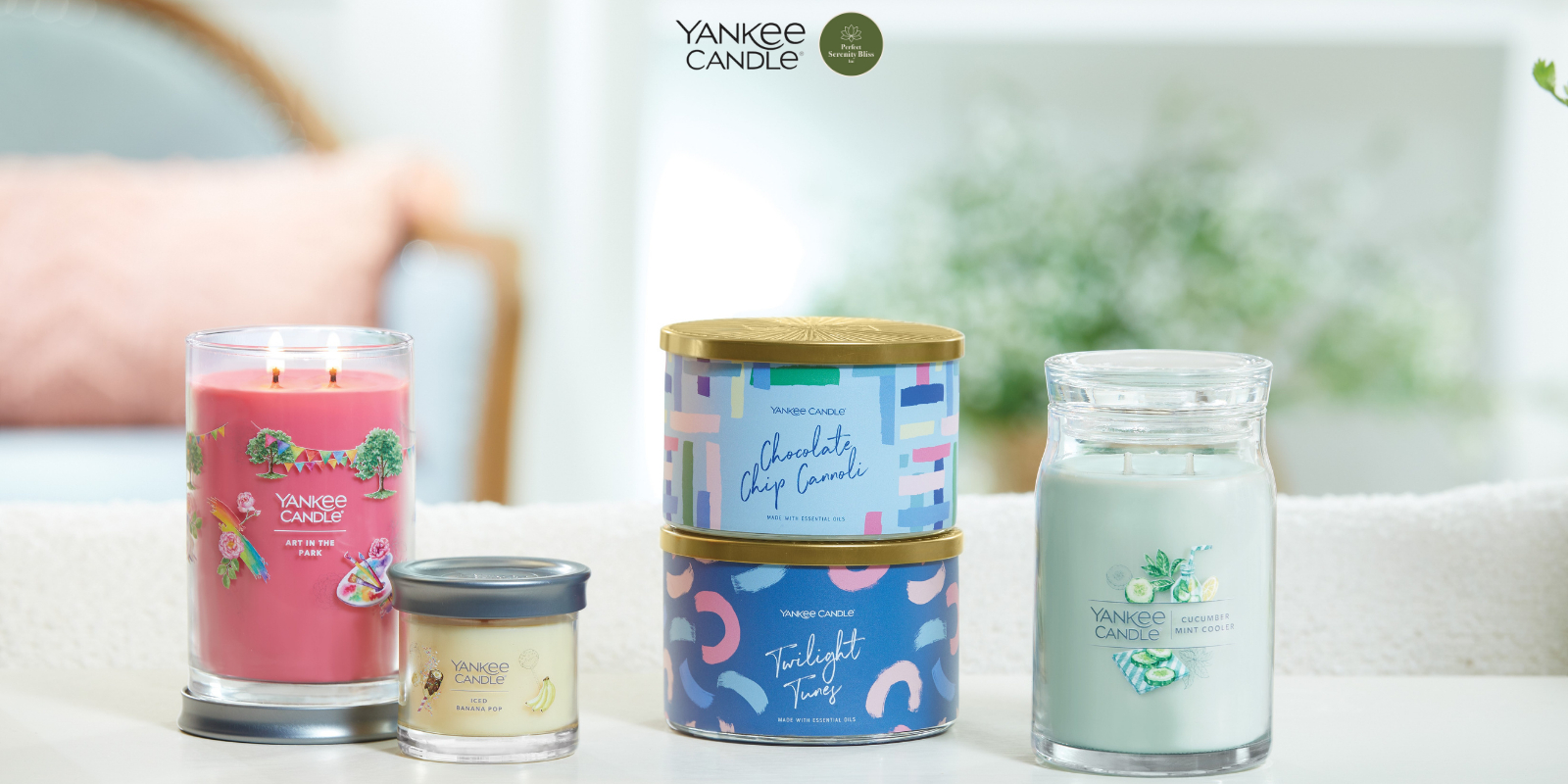 Yankee Candle Paper Jar Air Freshener - Pink Sands - 4 Pack