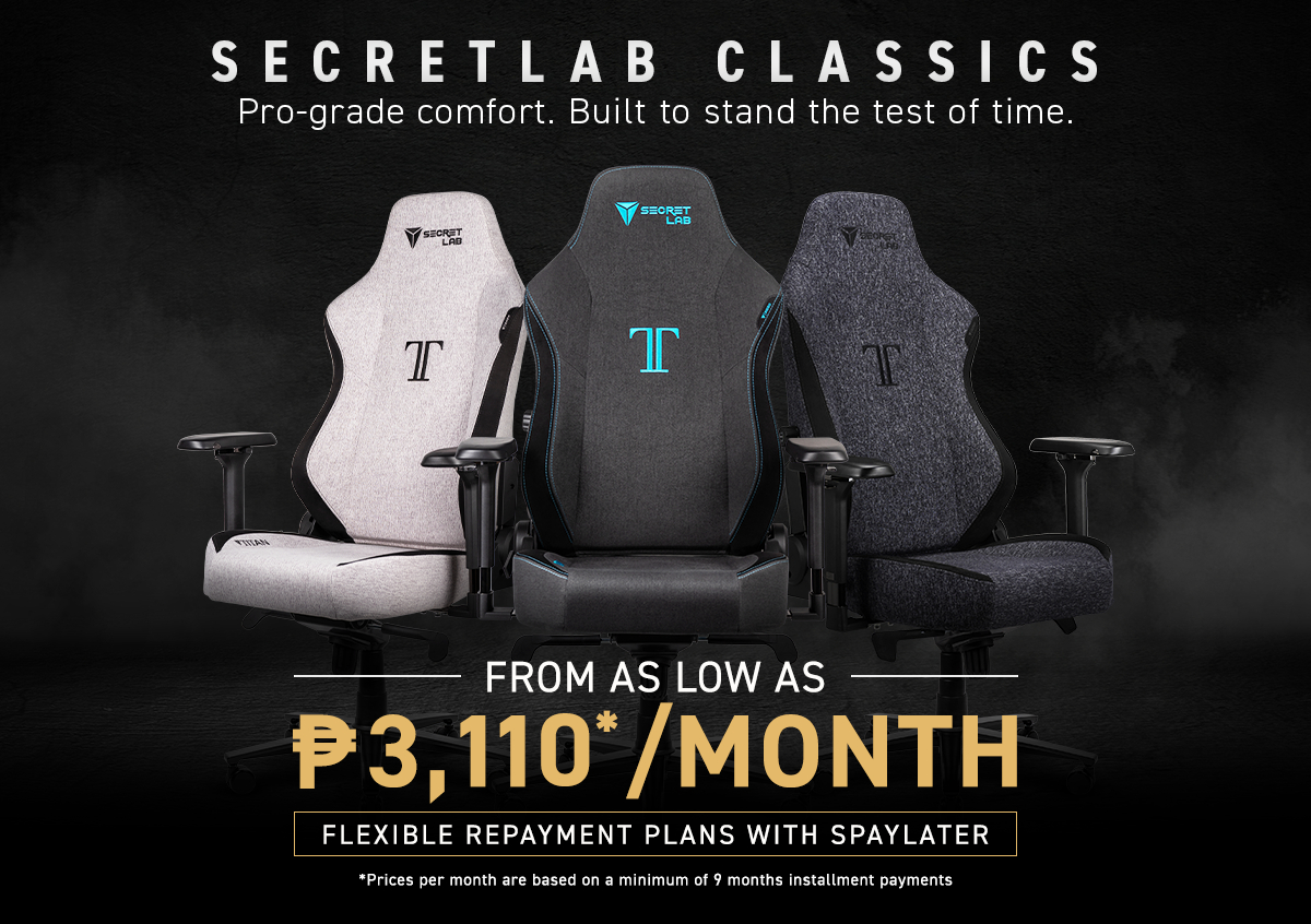 Secret lab gaming online chair shopee