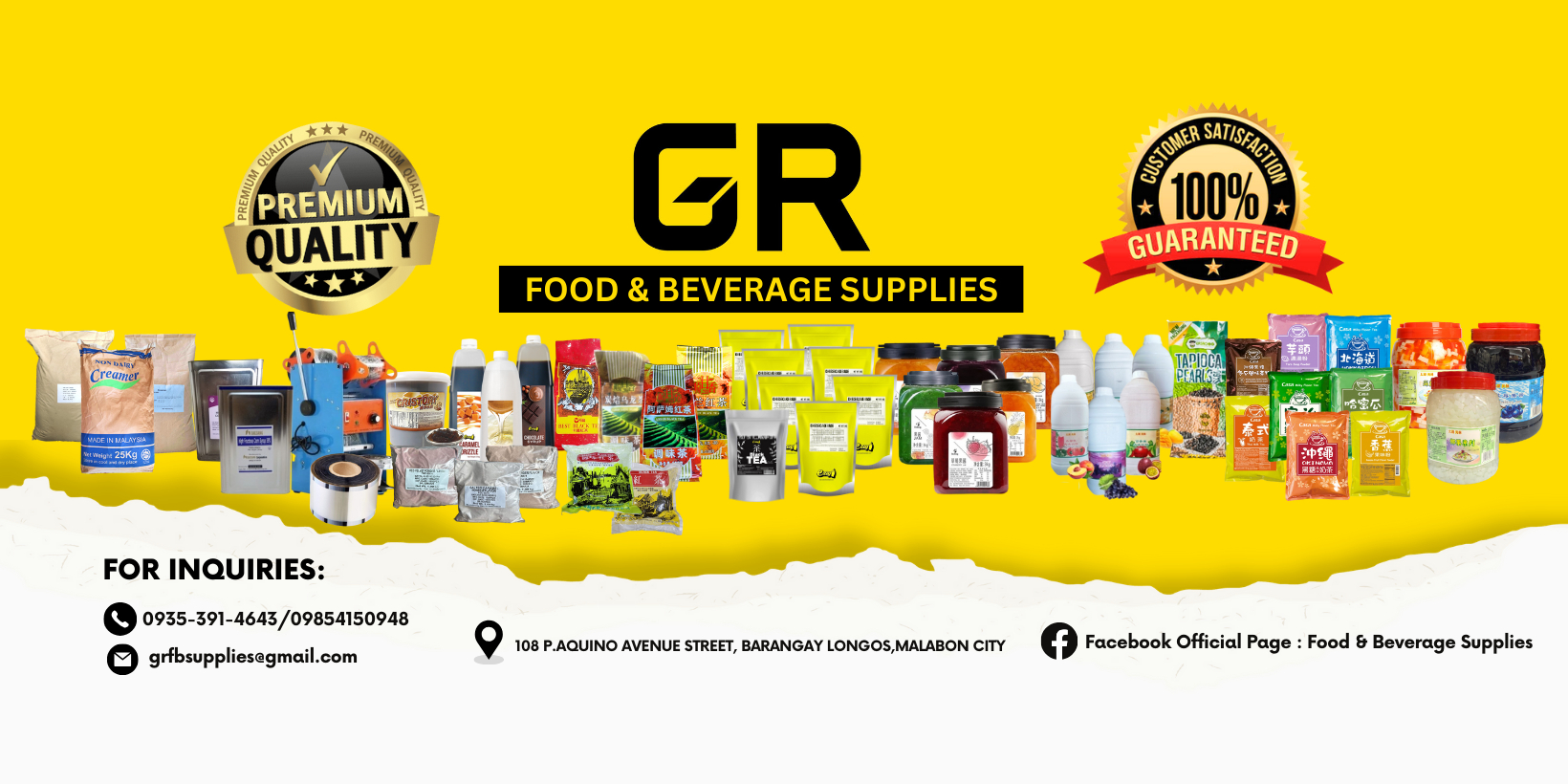 GR Food & Beverage Supplies, Online Shop | Shopee Philippines