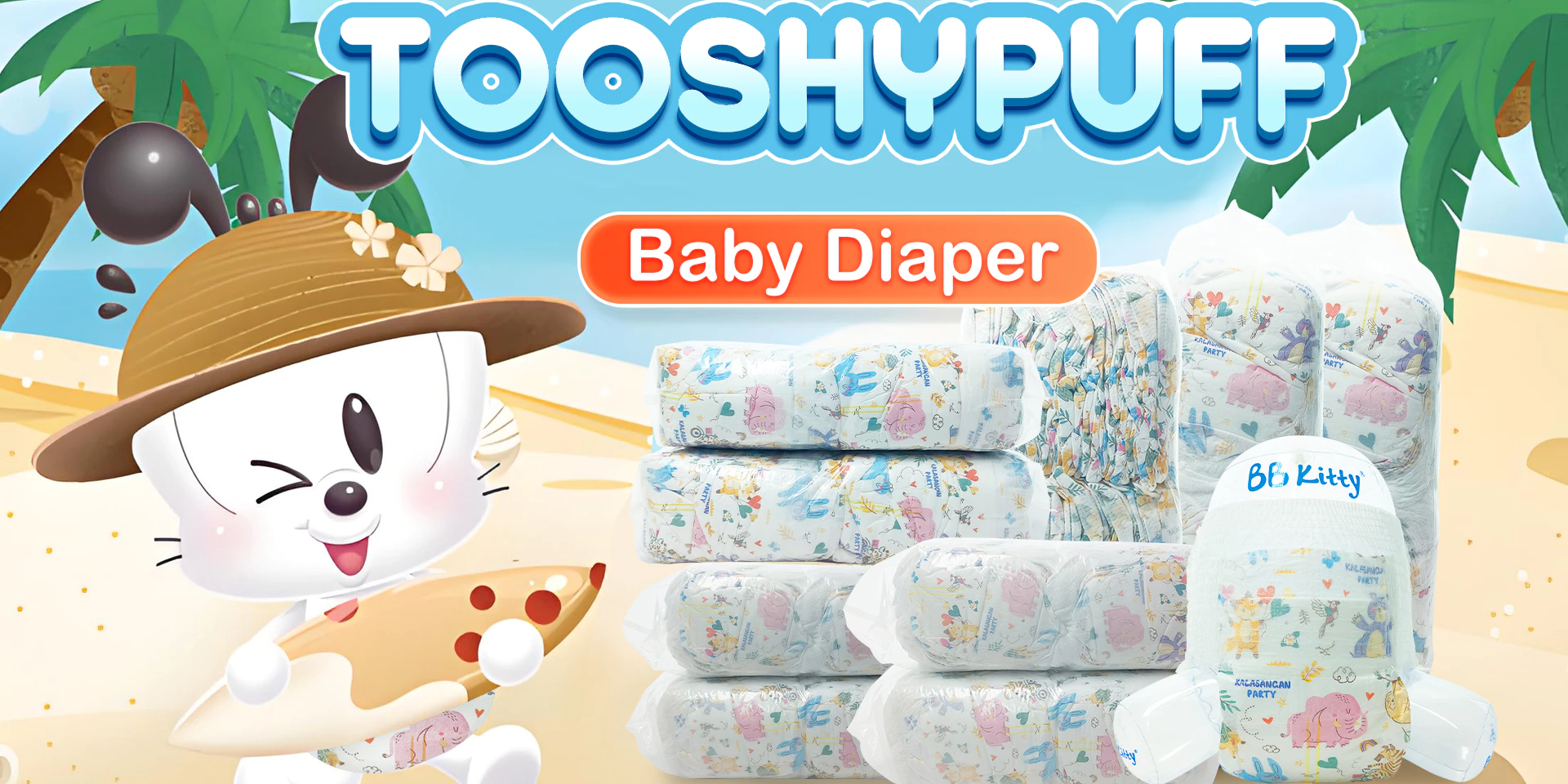 TOOSHYPUFF Baby Diaper, Online Shop | Shopee Philippines