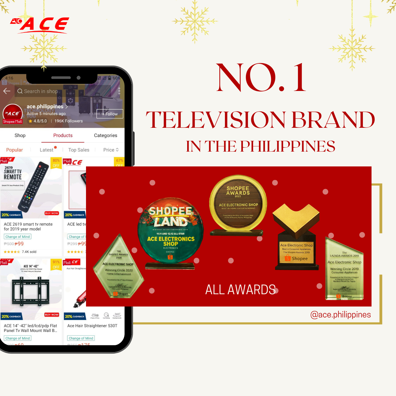 ace.philippines, Online Shop Shopee Philippines
