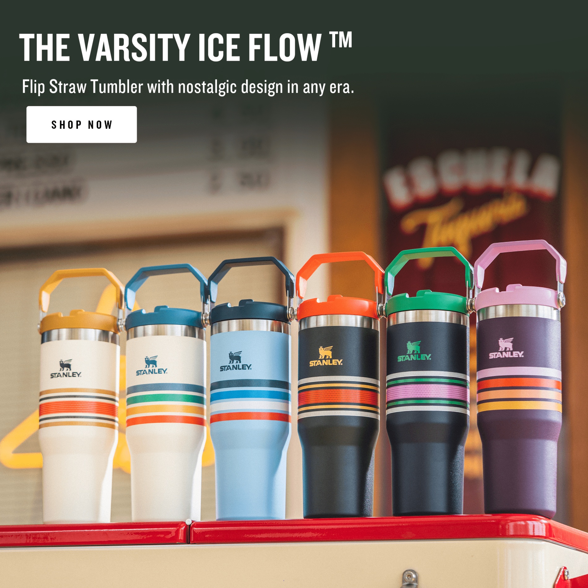 Stanley Varsity IceFlow Flip Straw Tumbler 30 oz. – Chris Sports