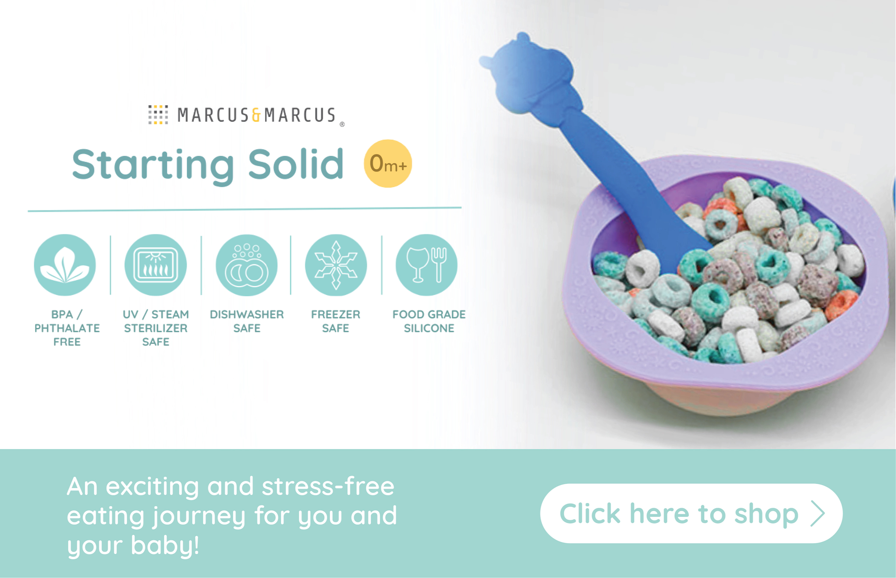 Marcus&Marcus - Baby Spoon (Silicone BPA-Free, PVC-Free) - Marcus & Marcus  40% OFF SALE