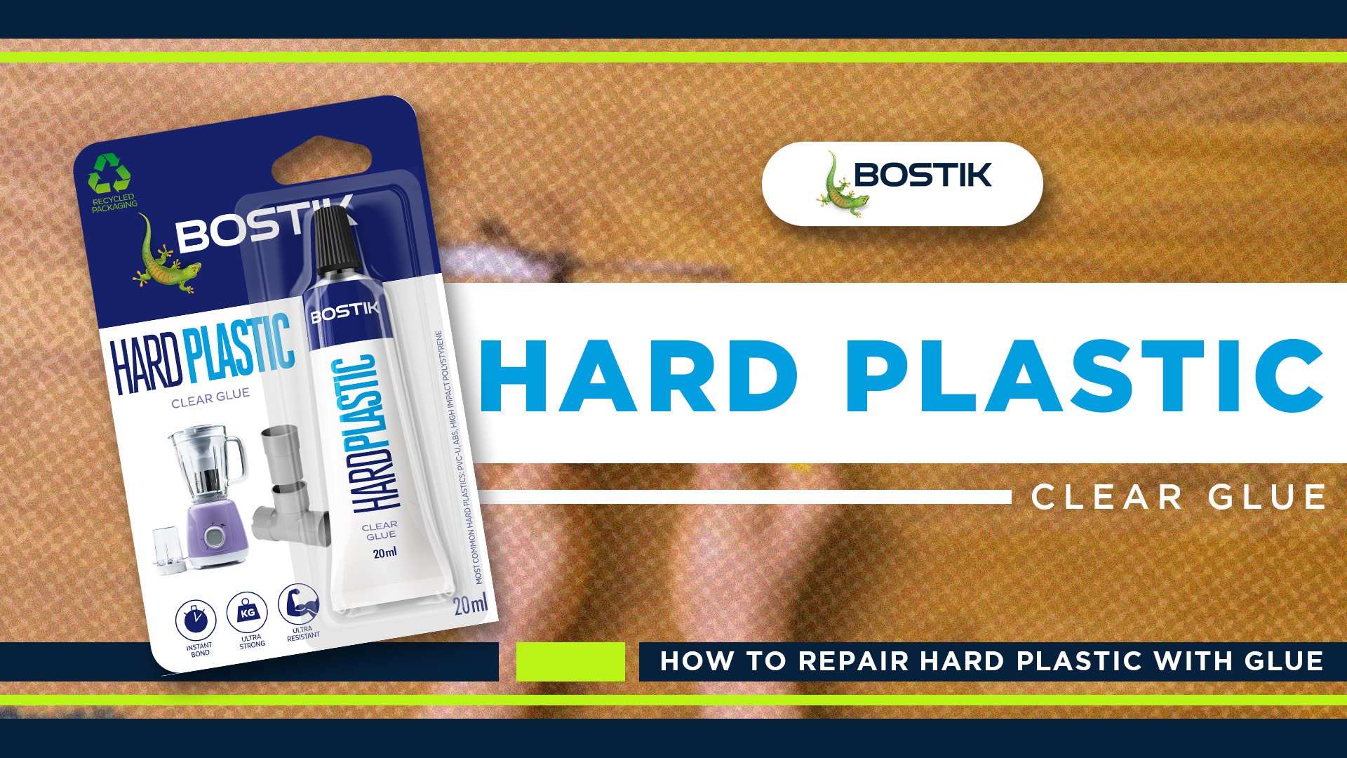 Bostik plastic repair stick epoxy filler