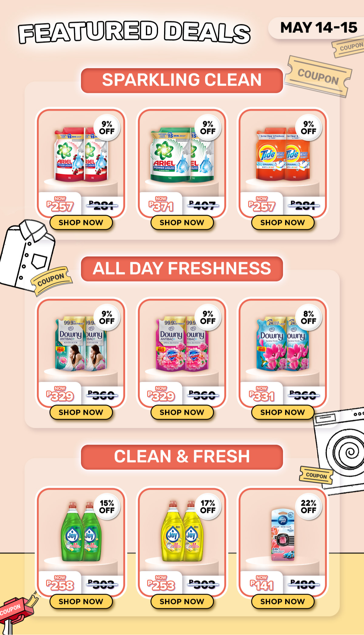 P&G Home Care Official Store, Online Shop | Shopee Philippines