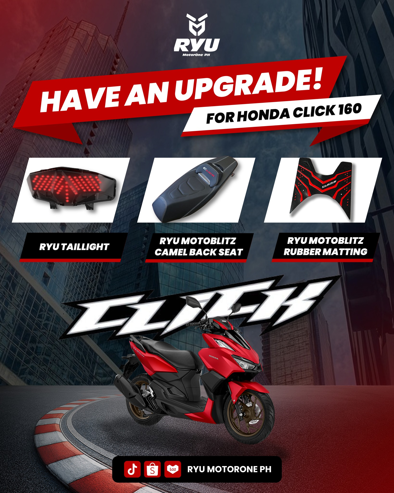 RYU MotorOne PH, Online Shop | Shopee Philippines