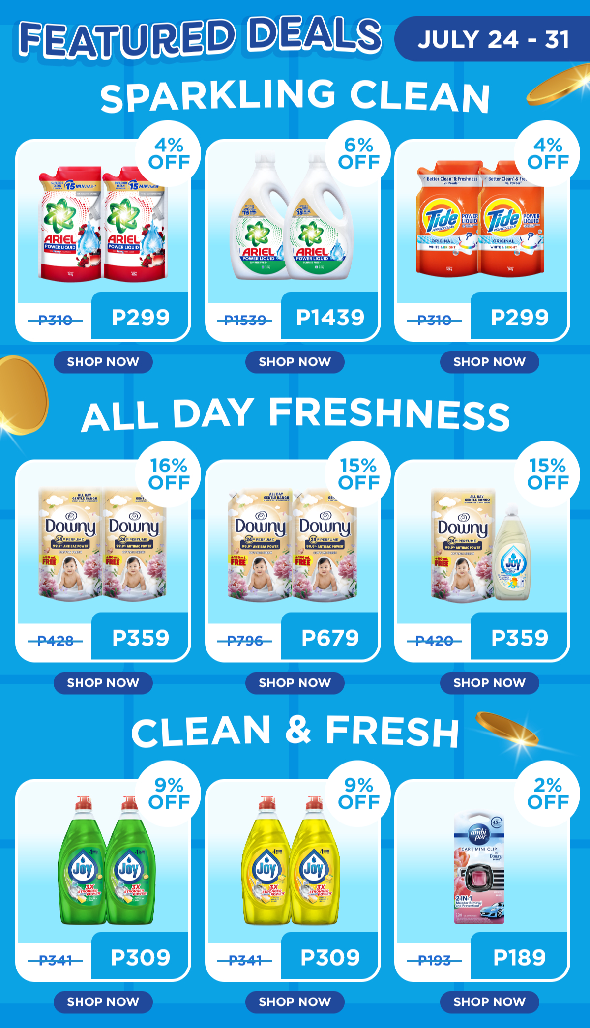 P&G Home Care Official Store, Online Shop | Shopee Philippines