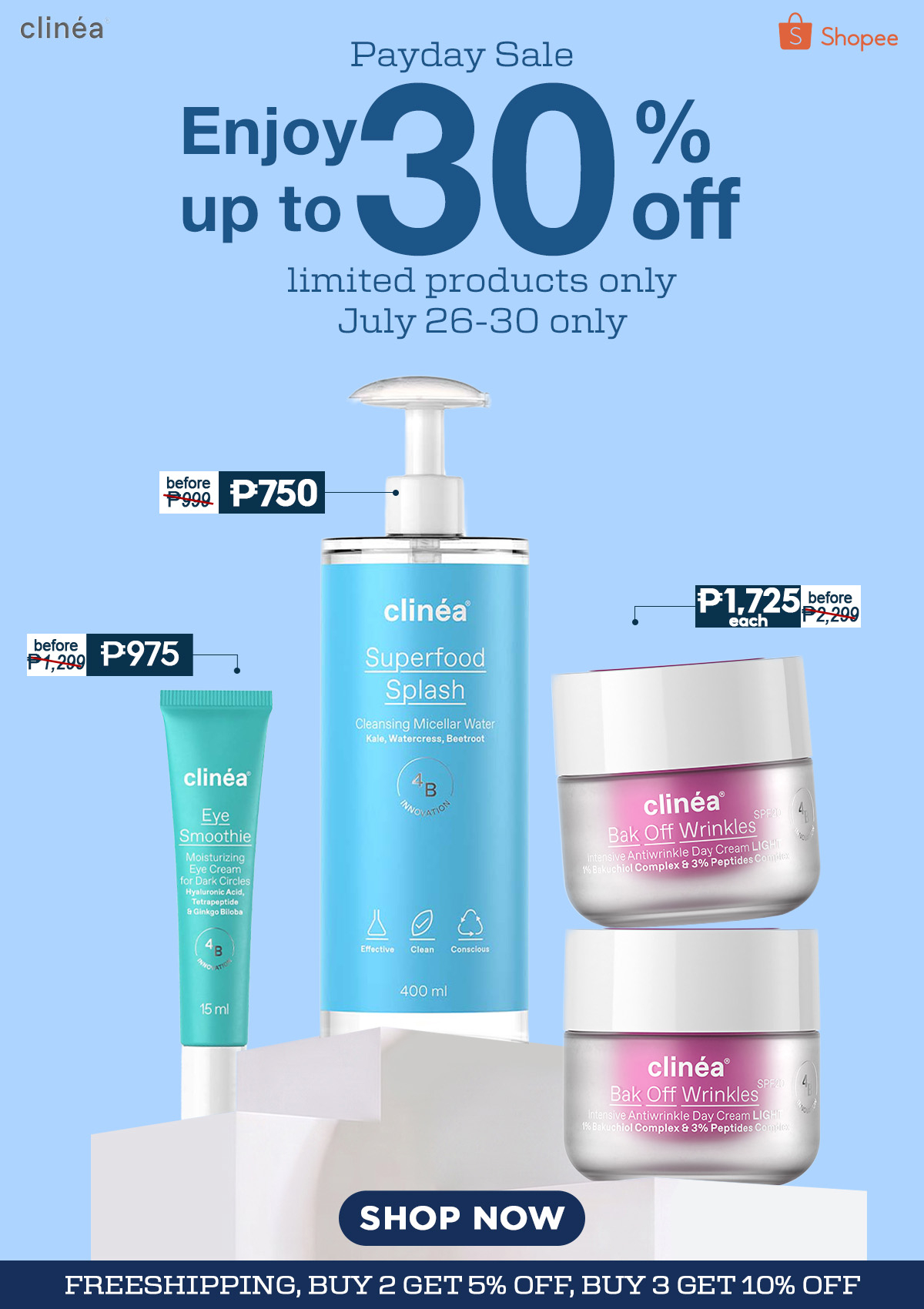 Clinea, Online Shop | Shopee Philippines