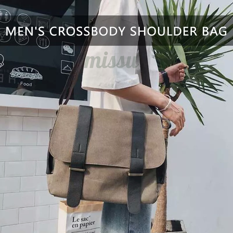 SPAHER Shoulder Bags Men Messenger Business Bag PU Leather Handbags  Crossbody Satchel Sling Waterproof Travel Bag Daily Man Bag Gift with  Adjustable Shoulder Strap for Ipad 9.7 Inch: : Fashion