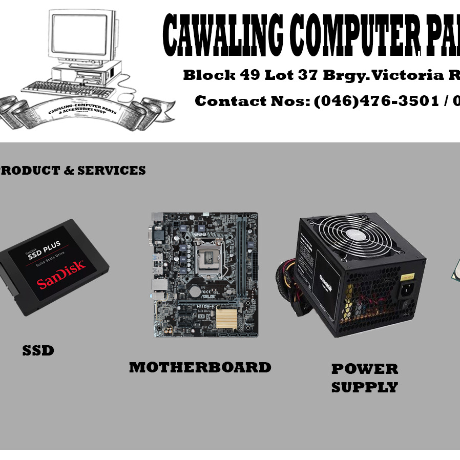 Cawaling Computer Parts, Online Shop | Shopee Philippines