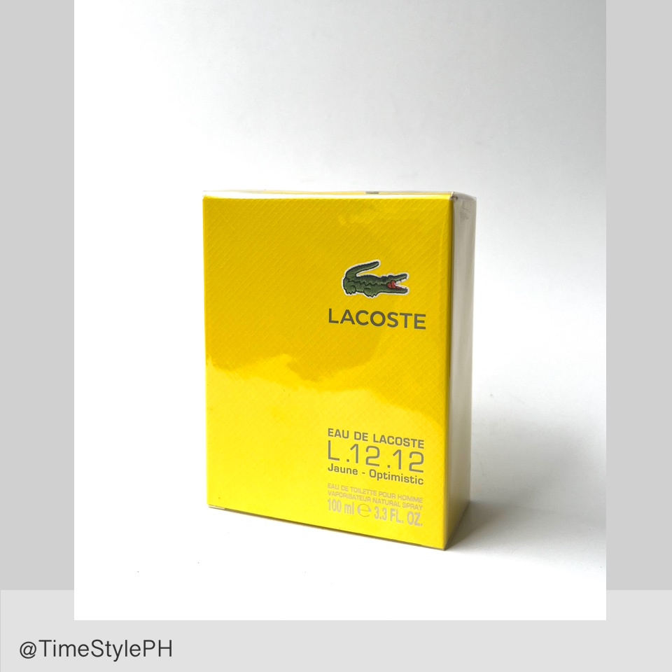 Lacoste yellow clearance 100ml