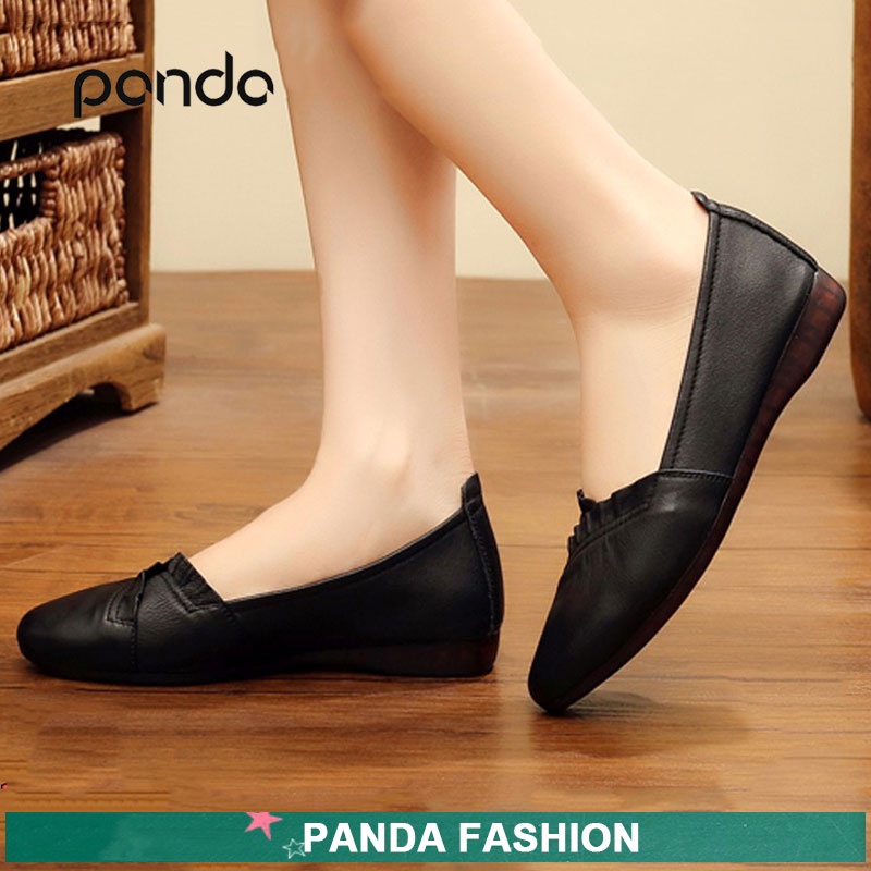 Black flat best sale school shoes