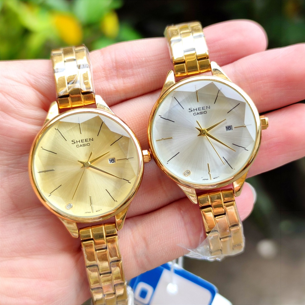 Casio sheen clearance gold