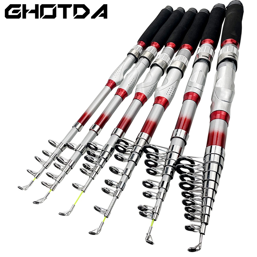 GHOTDA Sea Pole Carbon FRP Material Fishing Rod Quality 2.1m - 3.6