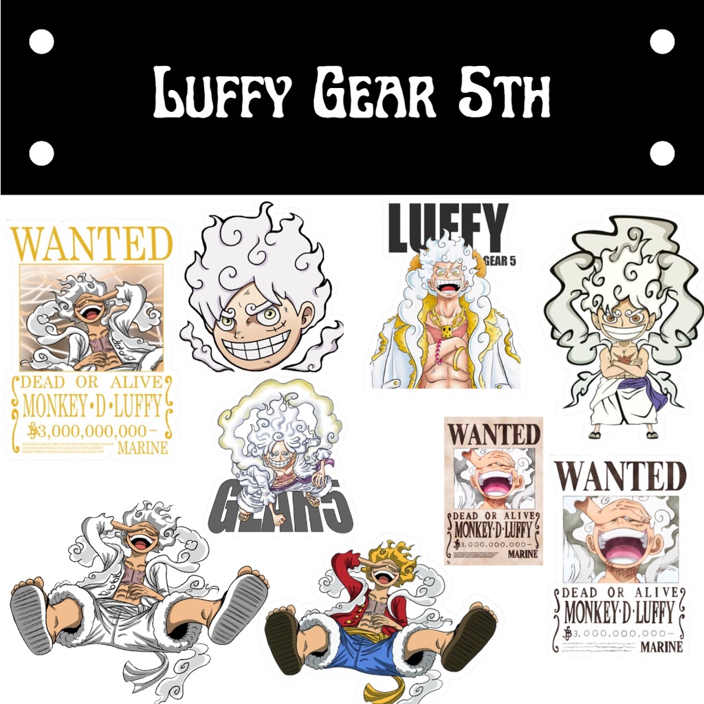 Luffy gear 5 panel | Sticker