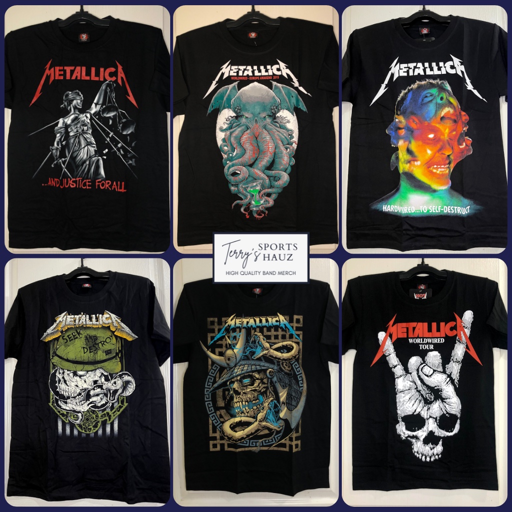 metallica 2019 merchandise