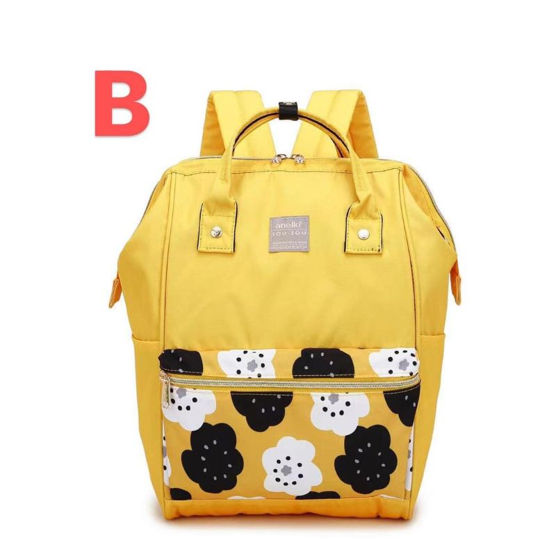 Yellow cheap anello backpack