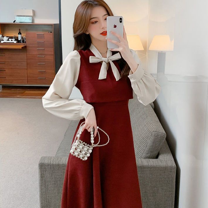 Korean outfit for clearance christmas