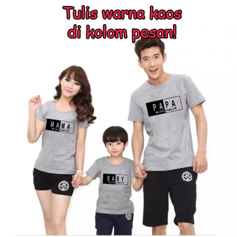 couple t shirt with baby boy