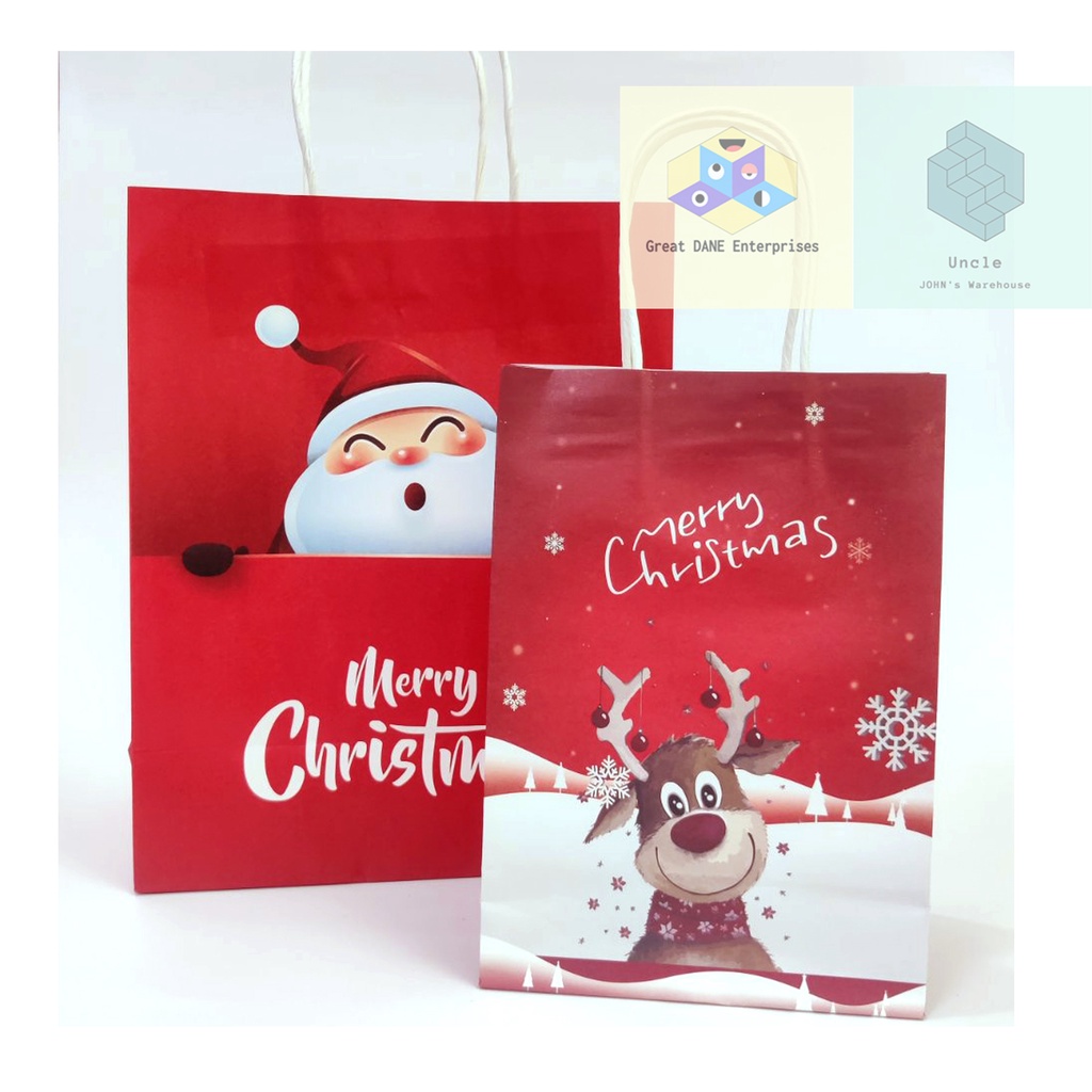 Strong christmas gift discount bags