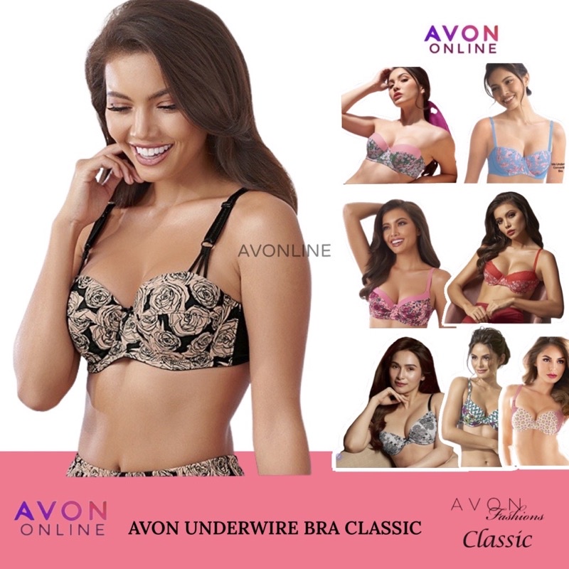 Avon Underwire Classic Brassieres (Mavie, Raine,Jamilla, Tina