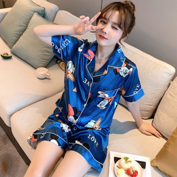 Fashion Silk Pajamas Shop, Online Shop | Shopee Philippines