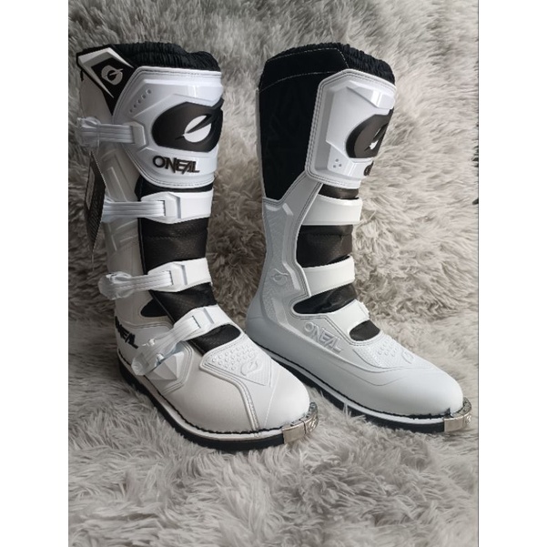 Oneal motocross boots outlet white