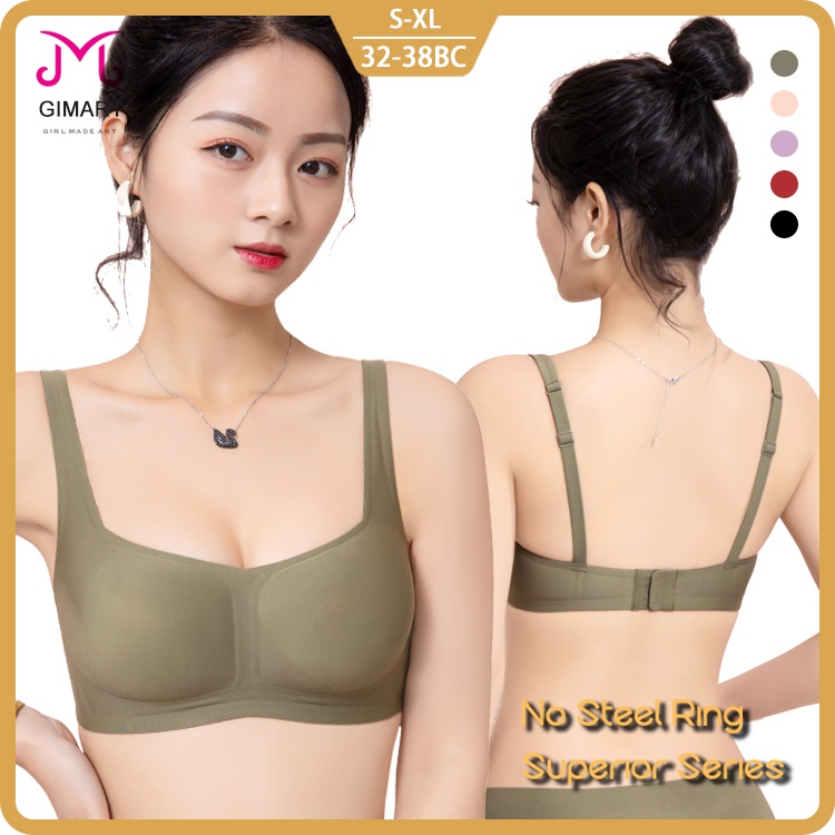 Jelly Seamless Suji Bras Women Non-Marking Soft Breathable