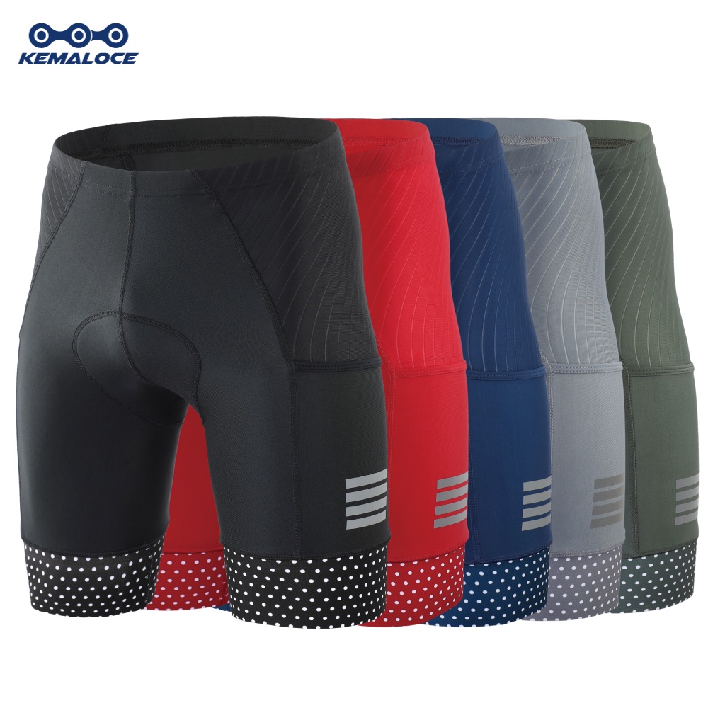 Mens red hot sale cycling shorts