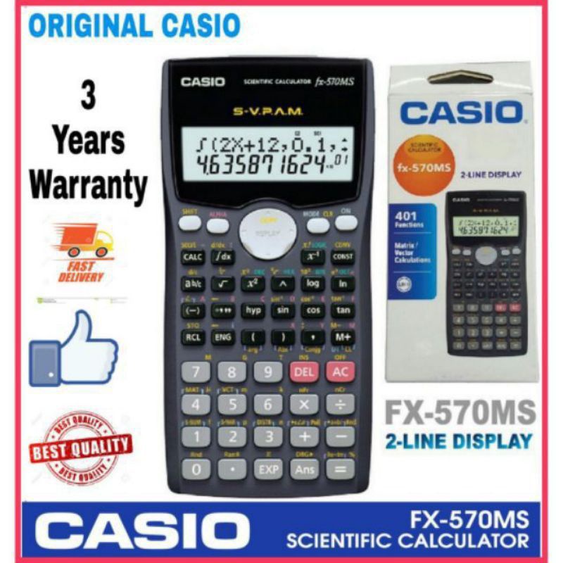 Casio fx 911 discount ms