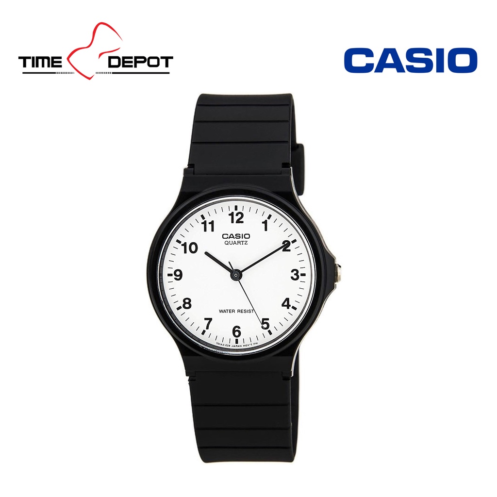 Casio mq hotsell 24 water resistant