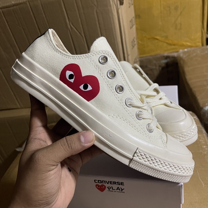 Cdg converse on sale size 5 womens