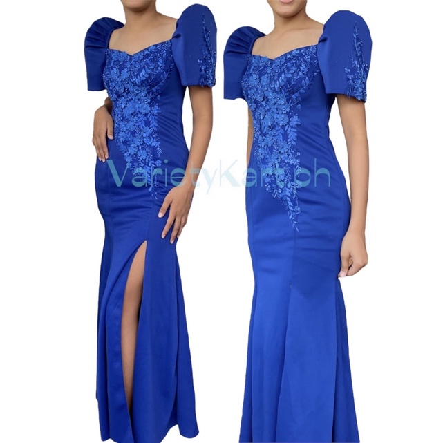 Filipiniana blue outlet