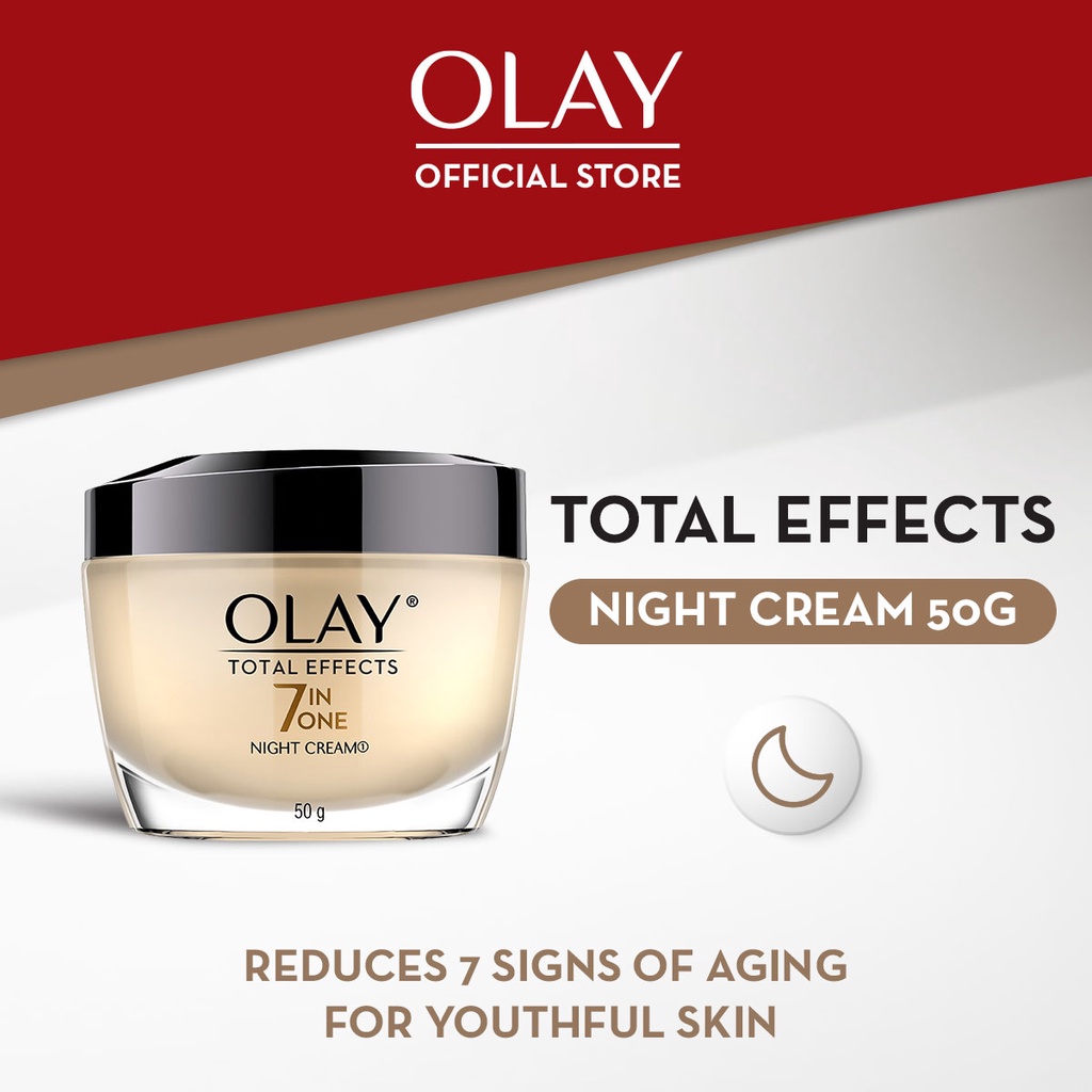 Olay total effect store night cream