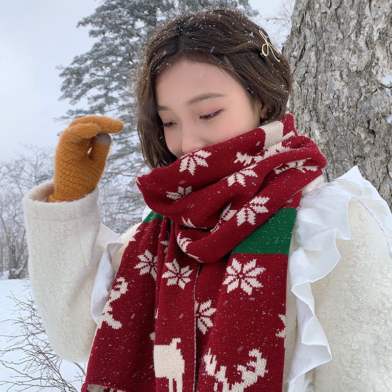 Christmas fashion sale scarf