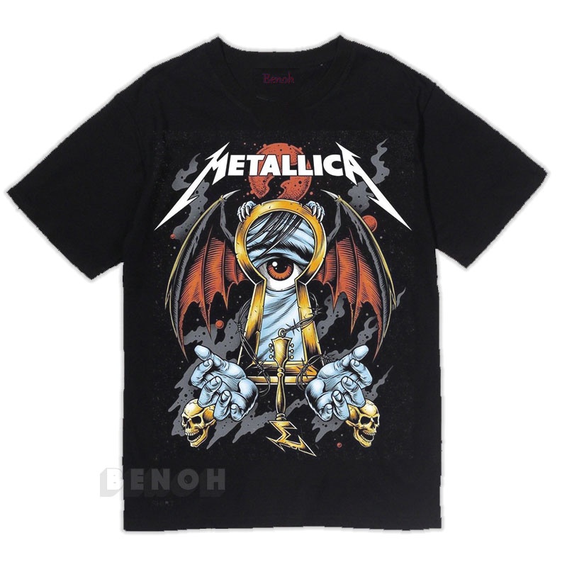 Distressed metallica t shirt hotsell