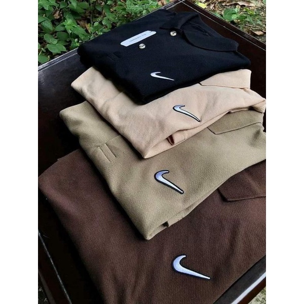 Nike Swoosh Premium Polo Shirt Quality Shopee Philippines