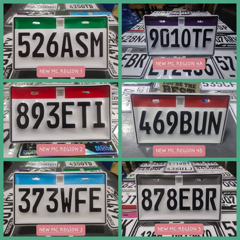 Lto deals plate number