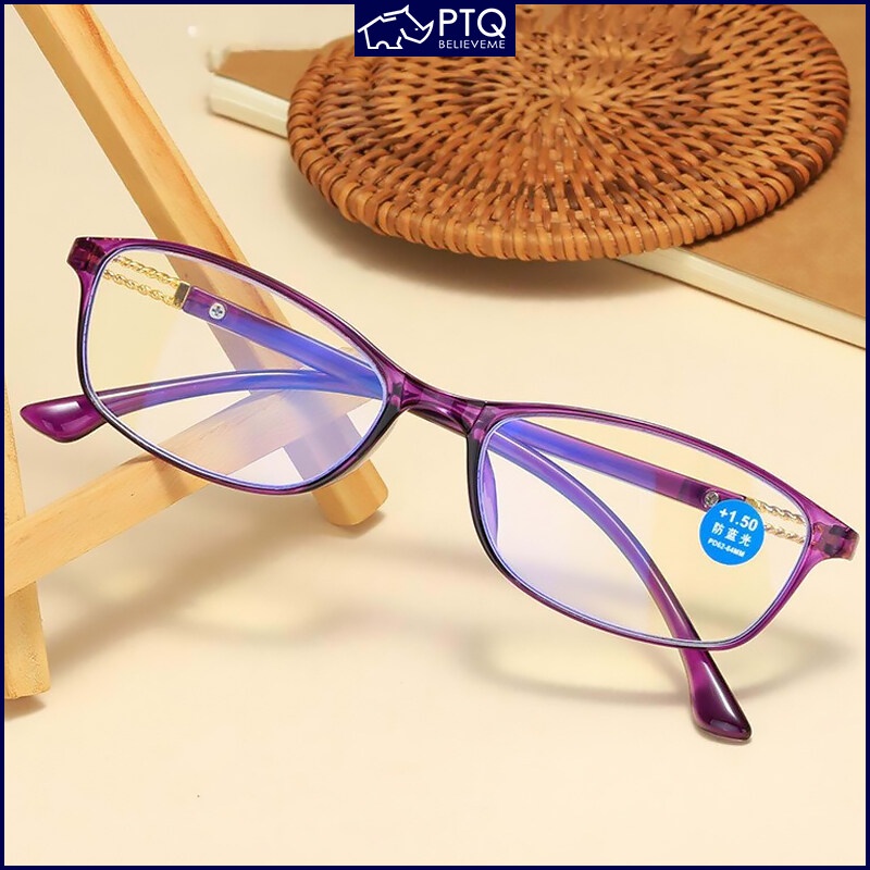 New Fashion Big Frame Men's Reading Glasses Brand Designer Unisex Square Eyeglasses  Prescription Anti Blue Light Leesbril +1.5 - AliExpress